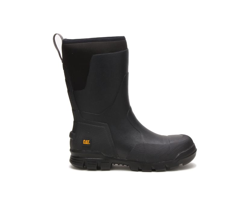 Caterpillar Stormers 11 Steel Toe - Sicherheitsstiefel Damen Schwarz - Schweiz RPLB-53086